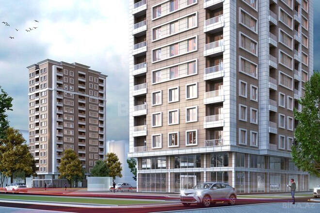 2 otaqlı yeni tikili - Nərimanov r. - 84.3 m² (1)