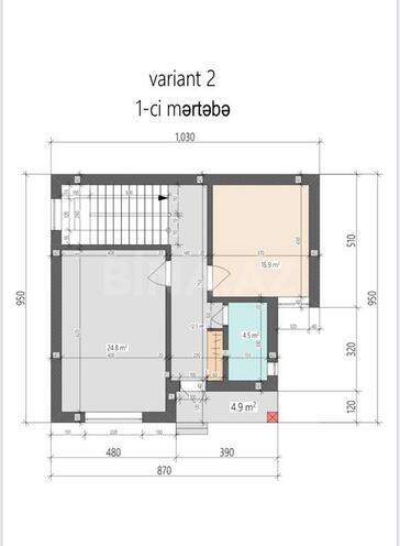 4 otaqlı həyət evi/bağ evi - Binəqədi q. - 230 m² (8)