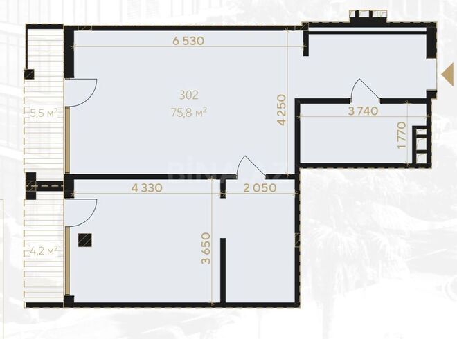 Satılır 2 otaqlı yeni tikili 85.6 m², Nardaran q., photo 9 from 15
