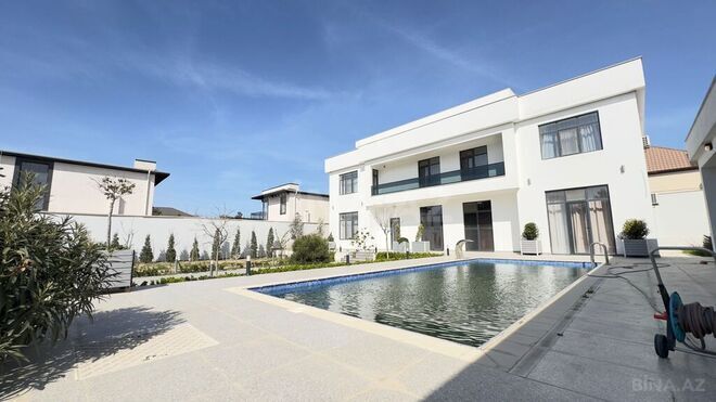 8 otaqlı həyət evi/bağ evi - Mərdəkan q. - 500 m² (2)