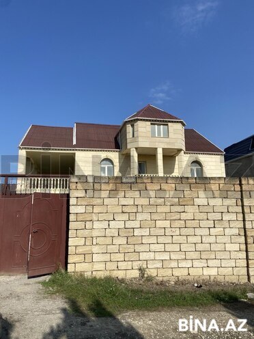 6 otaqlı həyət evi/bağ evi - Saray q. - 450 m² (1)
