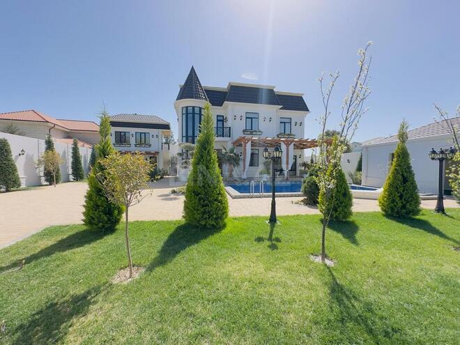 6 otaqlı həyət evi/bağ evi - Mərdəkan q. - 330 m² (2)