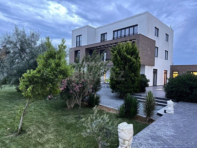 8 otaqlı həyət evi/bağ evi - Nardaran q. - 500 m² (1)
