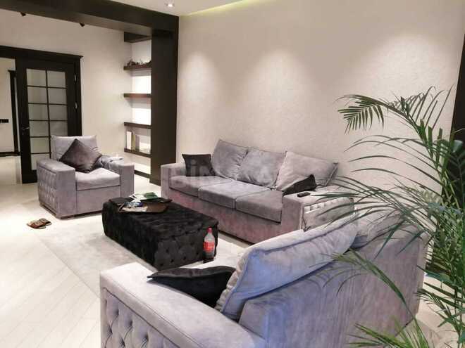 3 otaqlı yeni tikili - Şah İsmayıl Xətai m. - 135.3 m² (1)