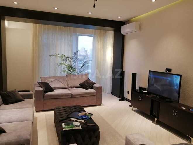 3 otaqlı yeni tikili - Şah İsmayıl Xətai m. - 135.3 m² (3)