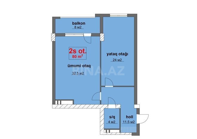 2 otaqlı yeni tikili - Sumqayıt - 80 m² (6)