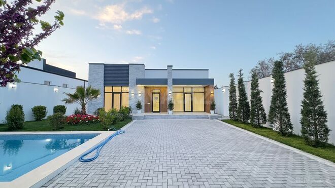 5 otaqlı həyət evi/bağ evi - Mərdəkan q. - 185 m² (1)