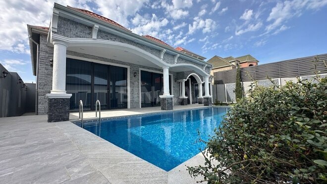 5 otaqlı həyət evi/bağ evi - Mərdəkan q. - 240 m² (2)