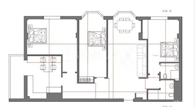 4 otaqlı yeni tikili - Azadlıq Prospekti m. - 155 m² (18)
