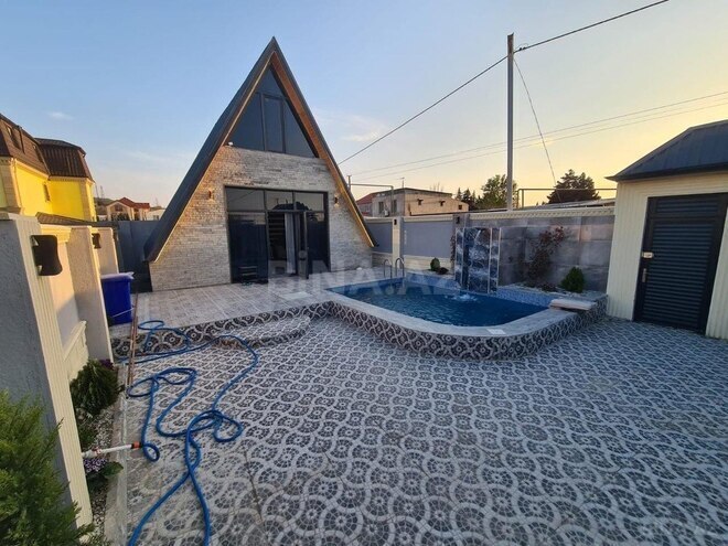 3 otaqlı həyət evi/bağ evi - Novxanı q. - 160 m² (23)