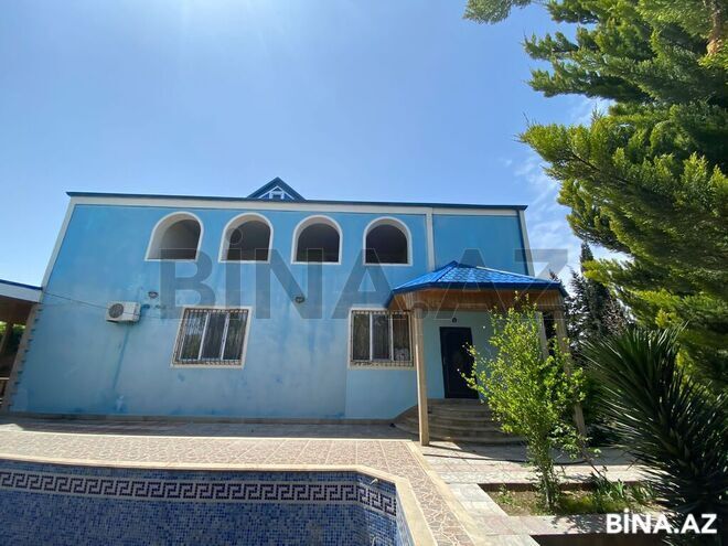 10 otaqlı həyət evi/bağ evi - Xəzər r. - 244 m² (1)