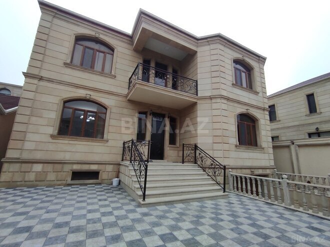 9 otaqlı həyət evi/bağ evi - Qara Qarayev m. - 408 m² (1)