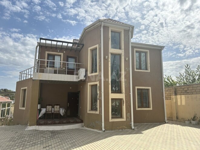 6 otaqlı həyət evi/bağ evi - Xəzər r. - 200 m² (1)