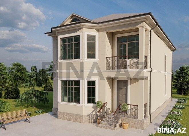 5 otaqlı həyət evi/bağ evi - Badamdar q. - 185 m² (1)