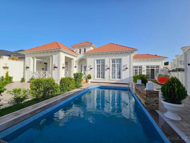 4 otaqlı həyət evi/bağ evi - Mərdəkan q. - 230 m² (1)