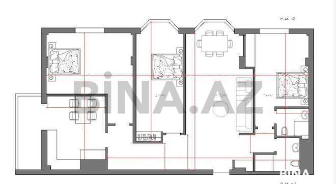 4 otaqlı yeni tikili - Azadlıq Prospekti m. - 155 m² (8)