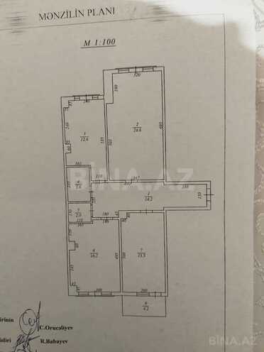3 otaqlı yeni tikili - 20 Yanvar m. - 100 m² (14)