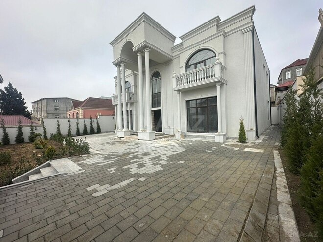 8 otaqlı həyət evi/bağ evi - Badamdar q. - 500 m² (2)