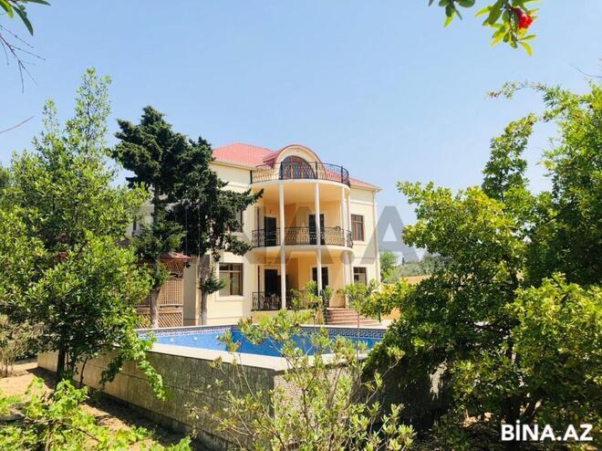 6 otaqlı həyət evi/bağ evi - Novxanı q. - 300 m² (1)