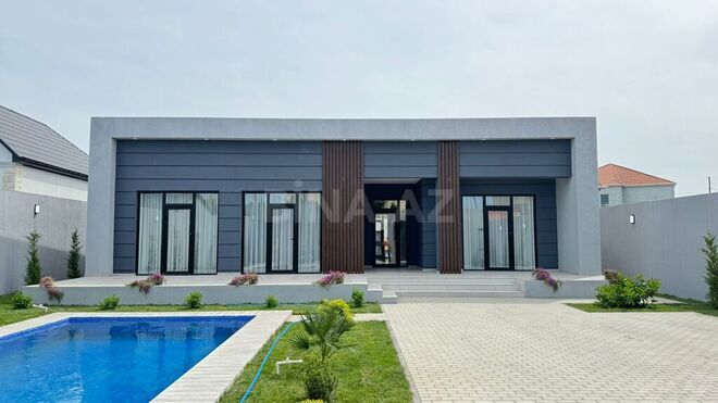 4 otaqlı həyət evi/bağ evi - Mərdəkan q. - 160 m² (2)
