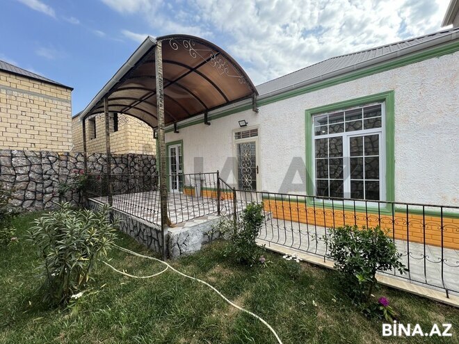 3 otaqlı həyət evi/bağ evi - Biləcəri q. - 100 m² (1)