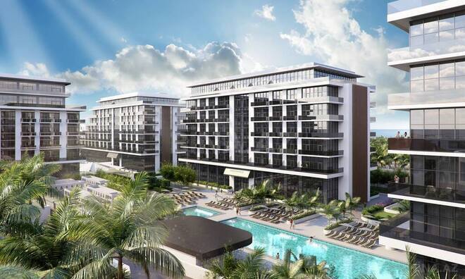 1-комн. новостройка - пос. Нардаран - 46.1 м² (1)