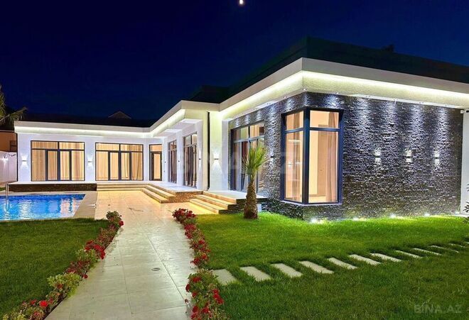 5 otaqlı həyət evi/bağ evi - Mərdəkan q. - 300 m² (1)