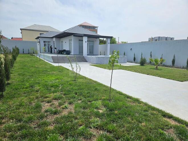 4 otaqlı həyət evi/bağ evi - Görədil q. - 90 m² (1)