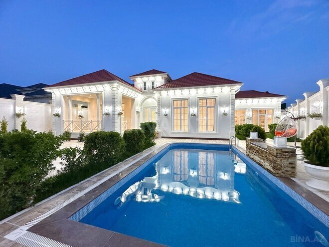 4 otaqlı həyət evi/bağ evi - Mərdəkan q. - 230 m² (1)