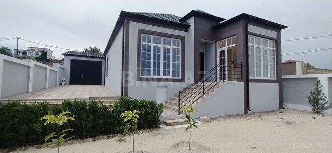 3 otaqlı həyət evi/bağ evi - Novxanı q. - 90 m² (1)