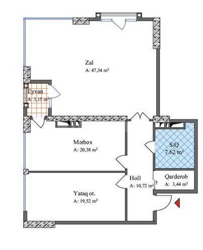 Satılır 2 otaqlı yeni tikili 112.8 m², 28 May m., photo 9 from 10