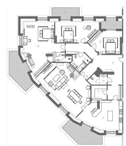 Satılır 4 otaqlı yeni tikili 343.2 m², Bayıl q., photo 5 from 6