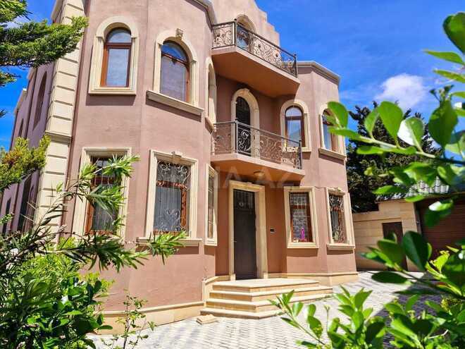8 otaqlı həyət evi/bağ evi - Nizami r. - 375 m² (1)