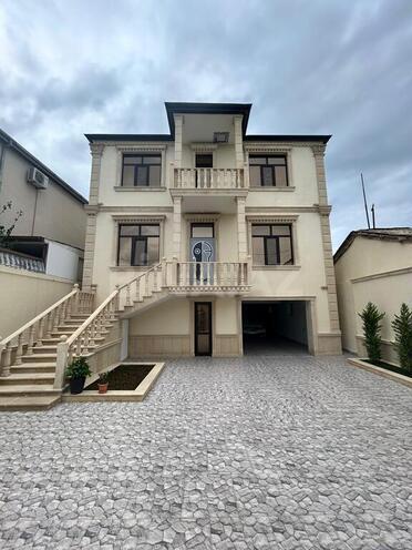 6 otaqlı həyət evi/bağ evi - Bakıxanov q. - 340 m² (1)