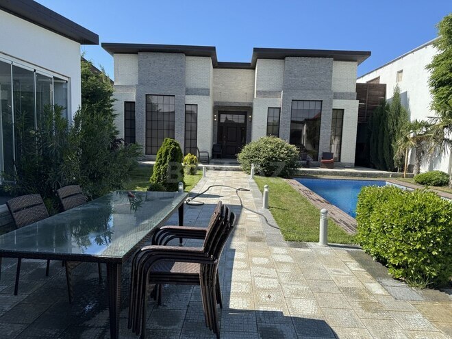 5 otaqlı həyət evi/bağ evi - Mərdəkan q. - 250 m² (2)