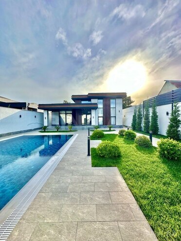 5 otaqlı həyət evi/bağ evi - Mərdəkan q. - 230 m² (2)