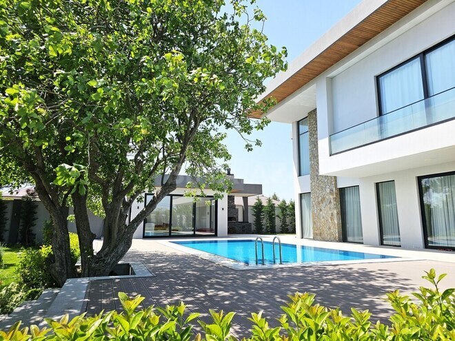 6 otaqlı həyət evi/bağ evi - Bilgəh q. - 500 m² (2)