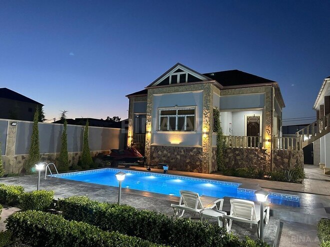 3 otaqlı həyət evi/bağ evi - Türkan q. - 230 m² (1)