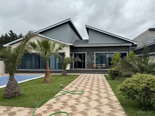 4 otaqlı həyət evi/bağ evi - Mərdəkan q. - 200 m² (1)