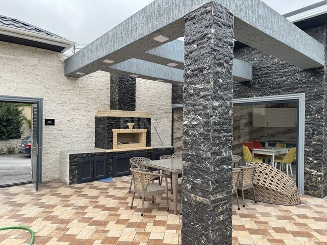 4 otaqlı həyət evi/bağ evi - Mərdəkan q. - 200 m² (13)