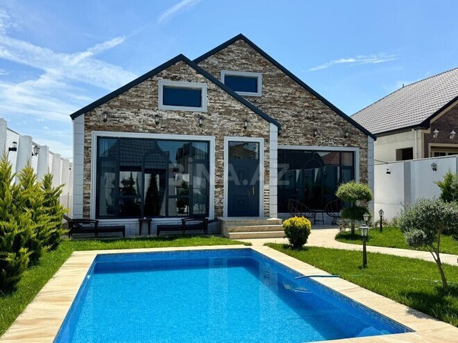 4 otaqlı həyət evi/bağ evi - Mərdəkan q. - 155 m² (1)