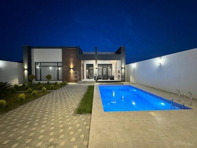 4 otaqlı həyət evi/bağ evi - Mərdəkan q. - 170 m² (2)