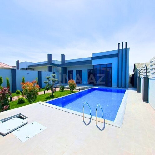 4 otaqlı həyət evi/bağ evi - Mərdəkan q. - 210 m² (2)