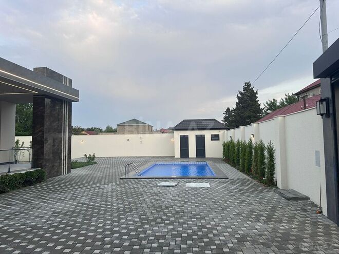3 otaqlı həyət evi/bağ evi - Novxanı q. - 150 m² (10)