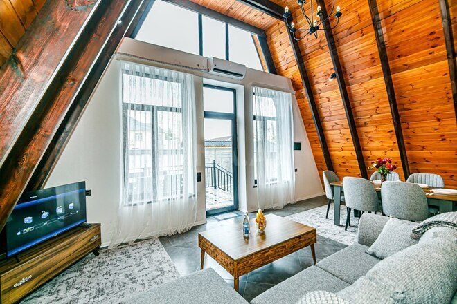 4 otaqlı həyət evi/bağ evi - Qəbələ - 180 m² (5)