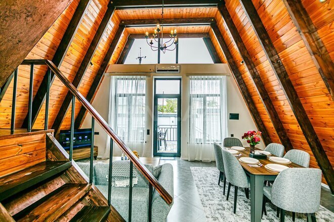 4 otaqlı həyət evi/bağ evi - Qəbələ - 180 m² (6)