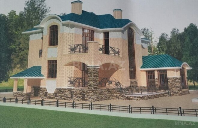 6 otaqlı həyət evi/bağ evi - Badamdar q. - 400 m² (4)