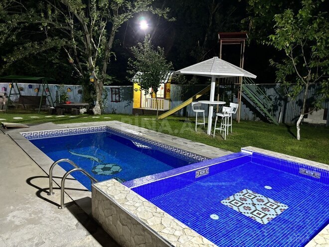 4 otaqlı həyət evi/bağ evi - Qəbələ - 100 m² (10)