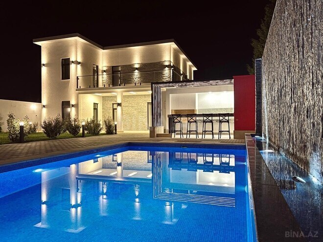 5 otaqlı həyət evi/bağ evi - Şüvəlan q. - 195 m² (1)