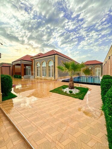 4 otaqlı həyət evi/bağ evi - Mərdəkan q. - 230 m² (1)